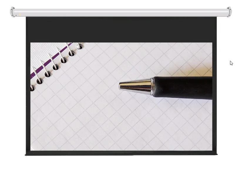 JK Electric Screen 119" 256cm x 160cm 16:10 - JK-E10 119 - Image 2