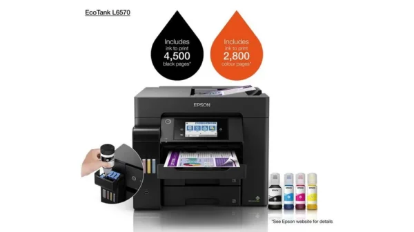 Epson EcoTank L6570 Printer - C11CJ29403SA - Image 3