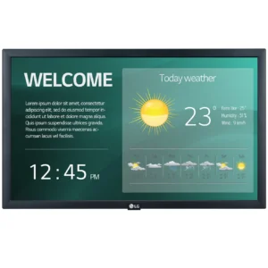 LG 22SM3G 22″ Professional Signage Display, Resolution: 1920 x 1080 (FHD)