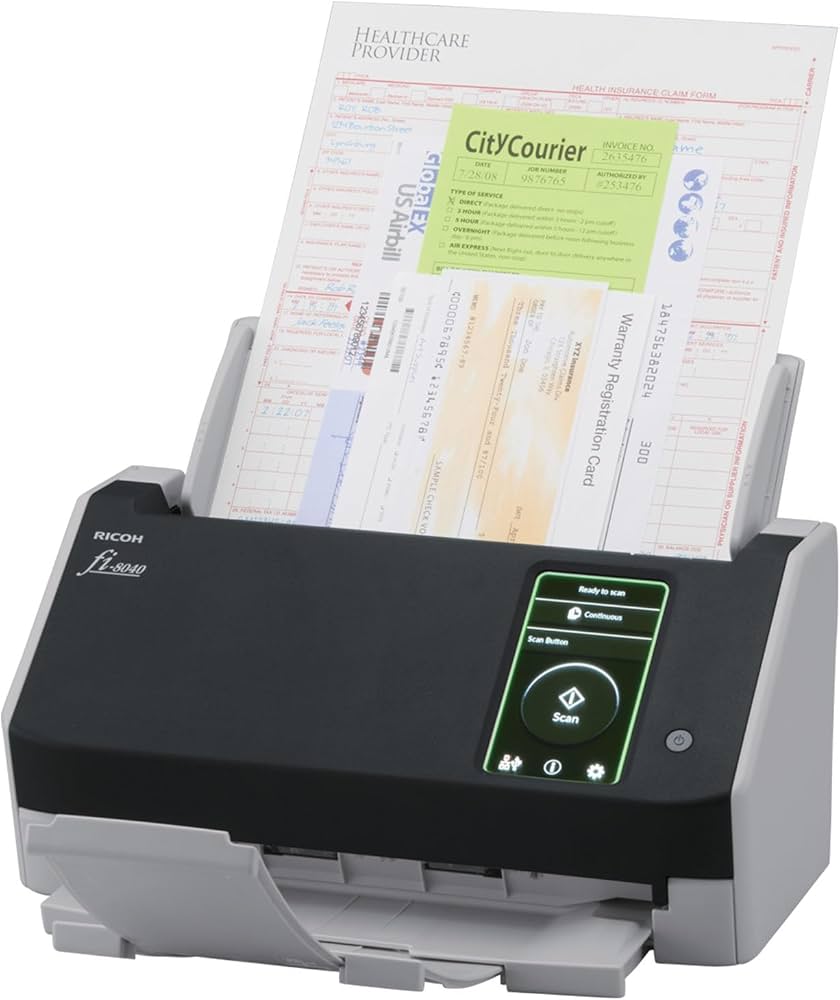 Ricoh Workgroup Scanner 40ppm/80ipm A4 PA03836-B001 – fi-8040 Ricoh Workgroup Scanner 40ppm/80ipm A4 PA03836-B001 – fi-8040