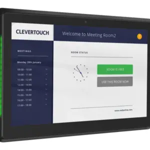 Clevertouch Cleverlive Rooms 10″ Room Booking System Touchscreen Display 1652028EX
