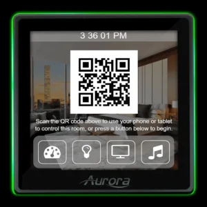 Aurora RXT-4WM – touch panel control system