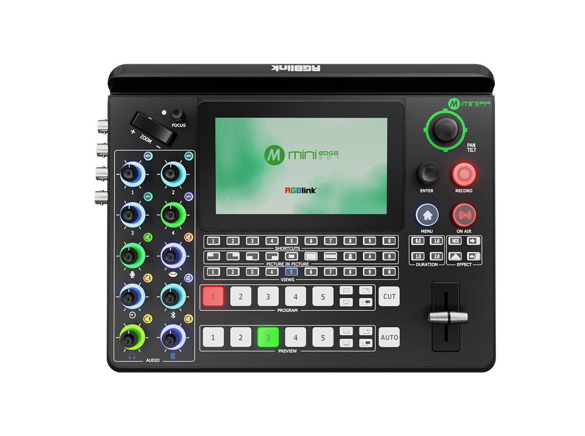 RGB Mini-edge SDI 10 Channel All-in-One Switcher RGB Mini-edge SDI 10 Channel All-in-One Switcher